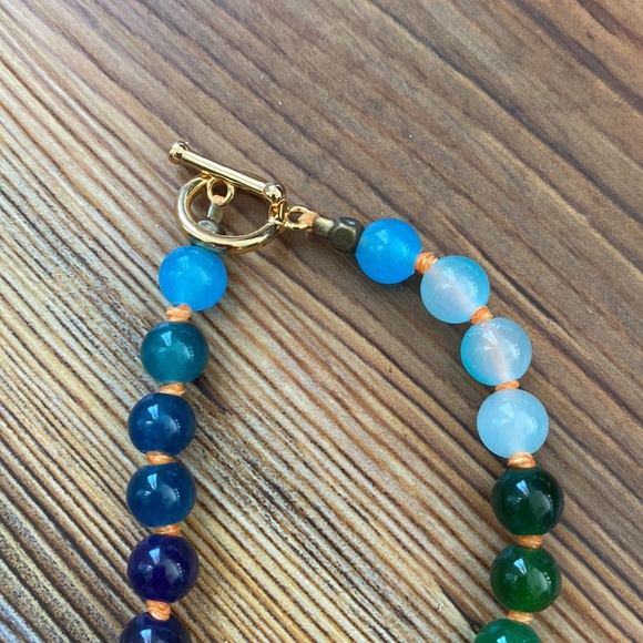 🌈Rainbow beaded necklaces - Picture 2 of 3